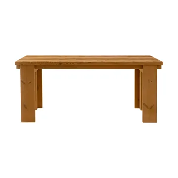 013 Osa Outdoor Table τραπέζι - Θερμικά επεξεργασμένο πεύκο, 182x75x78 cm - Vaarnii