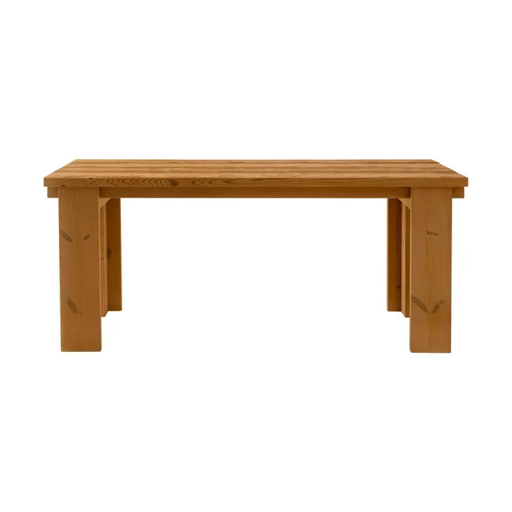 013 Osa Outdoor Table τραπέζι - Θερμικά επεξεργασμένο πεύκο, 182x75x78 cm - Vaarnii