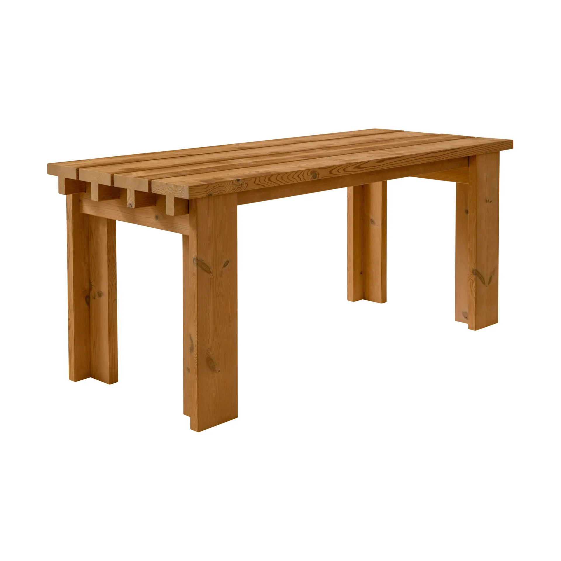 013 Osa Outdoor Table τραπέζι, Θερμικά επεξεργασμένο πεύκο, 182x75x78 cm Vaarnii