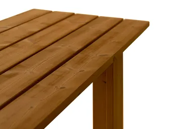 013 Osa Outdoor Table τραπέζι - Θερμικά επεξεργασμένο πεύκο, 182x75x78 cm - Vaarnii