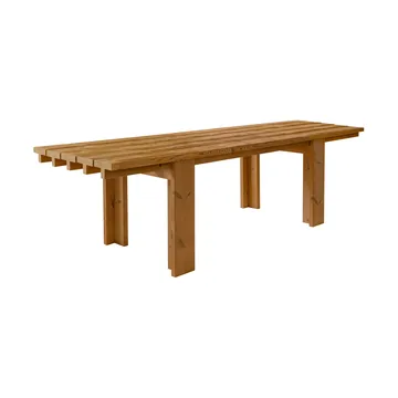 013 Osa Outdoor Table τραπέζι - Θερμικά επεξεργασμένη πεύκη, 270x94x78 εκ. - Vaarnii
