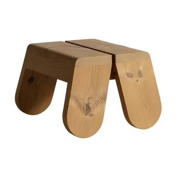 015 Peace Outdoor Foot Stool σκαμπό ποδιών - Θερμικά επεξεργασμένη πεύκη - Vaarnii
