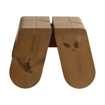 015 Peace Outdoor Foot Stool σκαμπό ποδιών - Θερμικά επεξεργασμένη πεύκη - Vaarnii