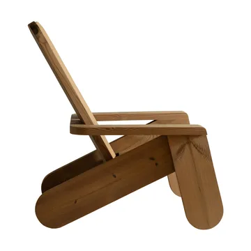 015 Peace Outdoor Lounge Chair πολυθρόνα lounge - Θερμικά επεξεργασμένη πεύκη - Vaarnii
