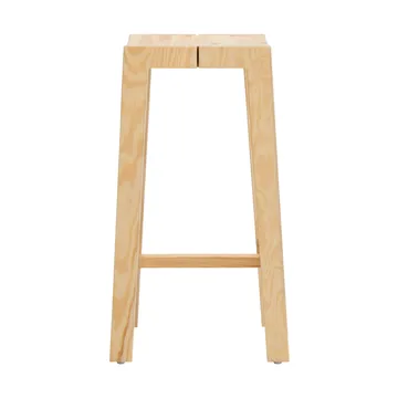 016 Maasto Bar Stool σκαμπό μπαρ - Ματ λαδωμένο με κερί πεύκο, 65 cm - Vaarnii