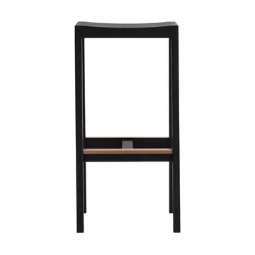 016 Maasto Bar Stool σκαμπό μπαρ - Μαυροβαμμένο πεύκο, 75 cm - Vaarnii