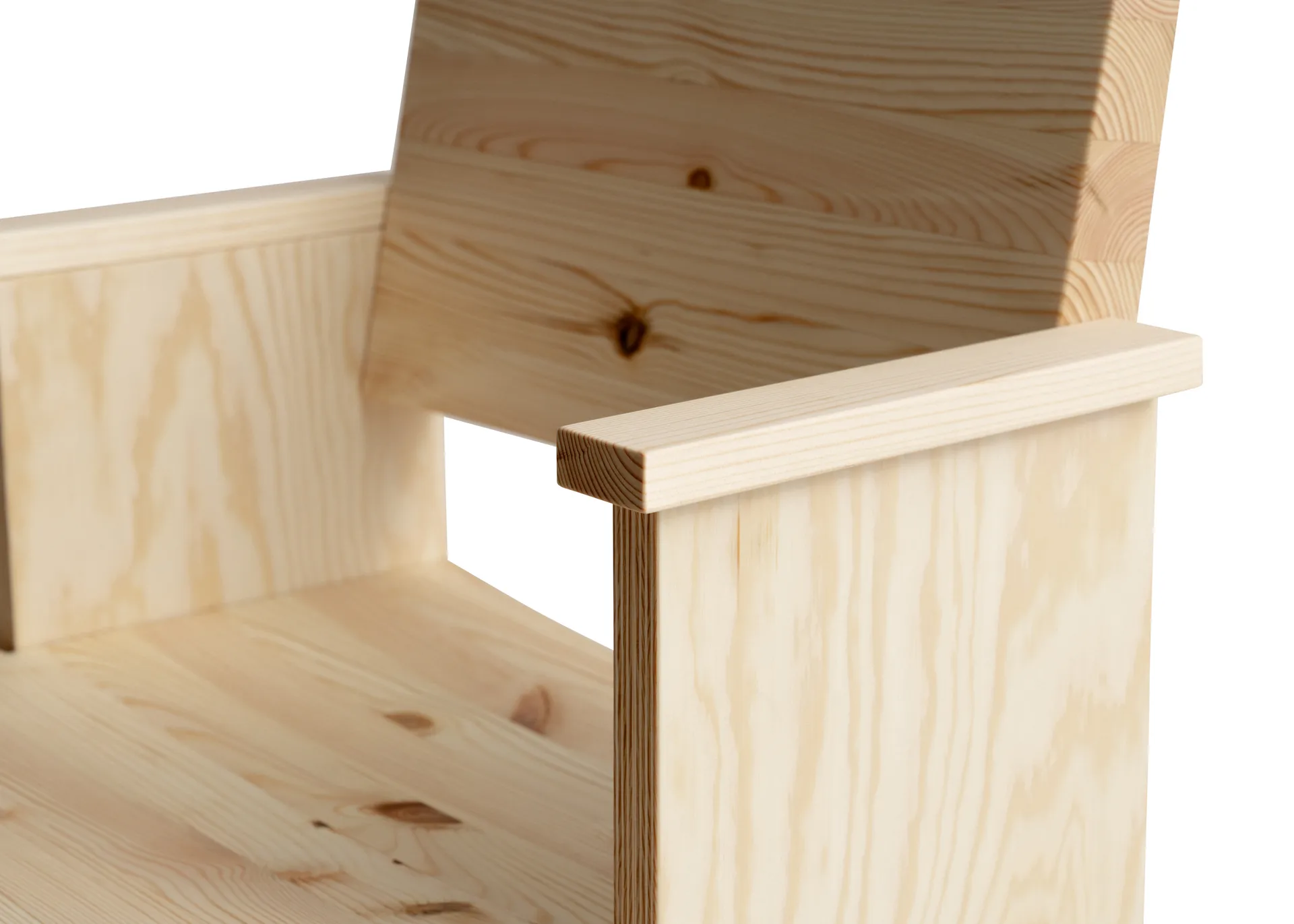 016 Maasto Dining Armchair πολυθρόνα τραπεζαρίας, Ματ ελαιωμένο κερωμένο πεύκο Vaarnii