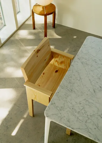 016 Maasto Dining Armchair πολυθρόνα τραπεζαρίας - Ματ ελαιωμένο κερωμένο πεύκο - Vaarnii