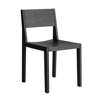 016 Maasto Dining Chair καρέκλα - Μαύρη βαμμένη πεύκη - Vaarnii