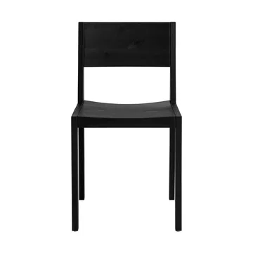 016 Maasto Dining Chair καρέκλα - Μαύρη βαμμένη πεύκη - Vaarnii