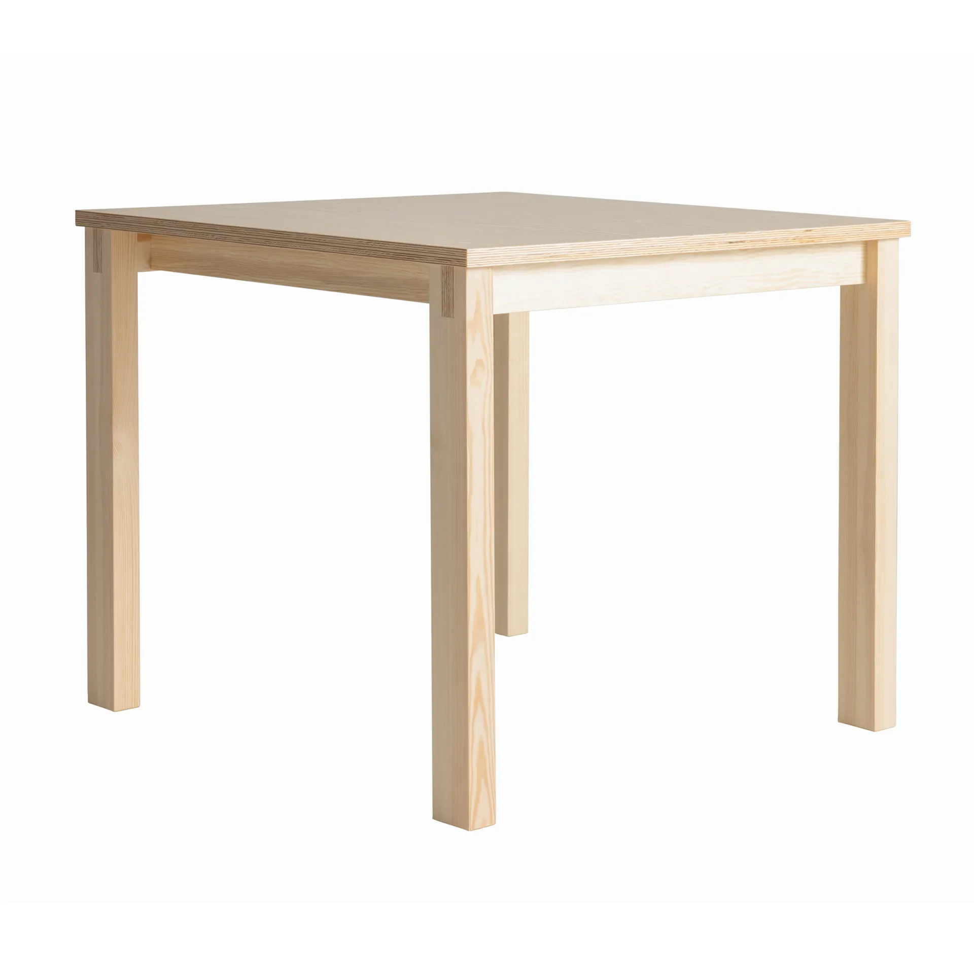 016 Maasto Table τραπέζι, Ματ λαδωμένο κερωμένο πεύκο, 120x120x75 cm Vaarnii