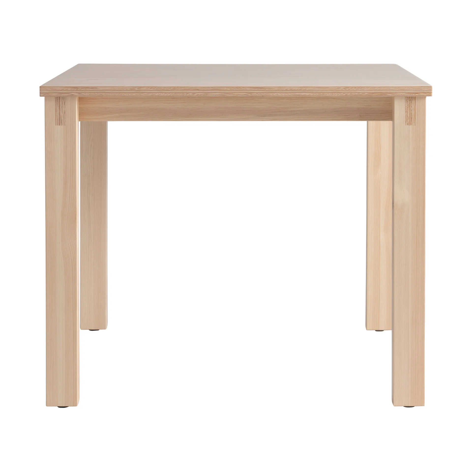 016 Maasto Table τραπέζι, Ματ λαδωμένο κερωμένο πεύκο, 120x120x75 cm Vaarnii