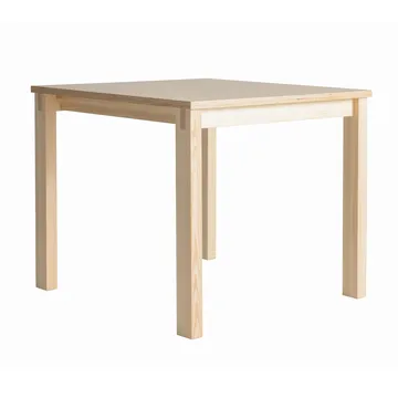 016 Maasto Table τραπέζι - Ματ ελαιοκερωμένη πεύκη, 90x90x75 cm - Vaarnii