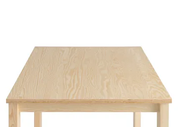 016 Maasto Table τραπέζι - Ματ ελαιοκερωμένη πεύκη, 90x90x75 cm - Vaarnii