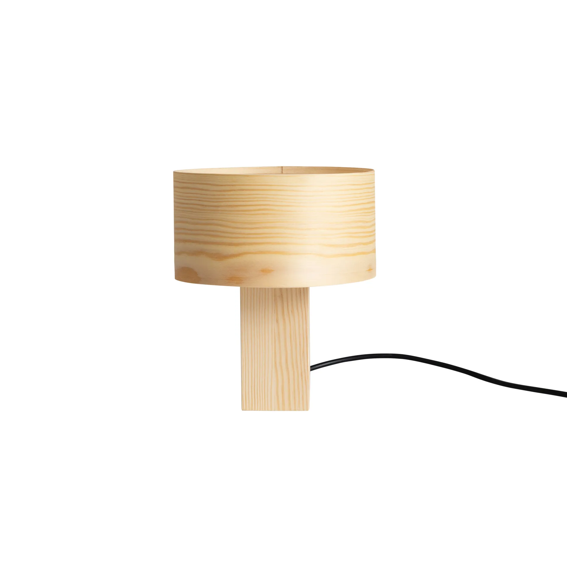 018 Hoop Table Lamp επιτραπέζιο φωτιστικό, Ματ ελαιοκερωμένο πεύκο, 23 εκ. Vaarnii