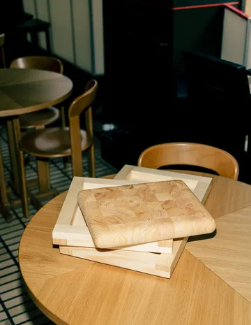 019 Syy Chopping Board ξύλο κοπής - Επεξεργασμένο με παραφινέλαιο Πεύκο, medium 26x35x5 εκ. - Vaarnii