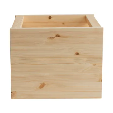 020 Koppa Crate κουτί αποθήκευσης - Λαδωμένο κερωμένο πεύκο, large 38x43x36 εκ. - Vaarnii