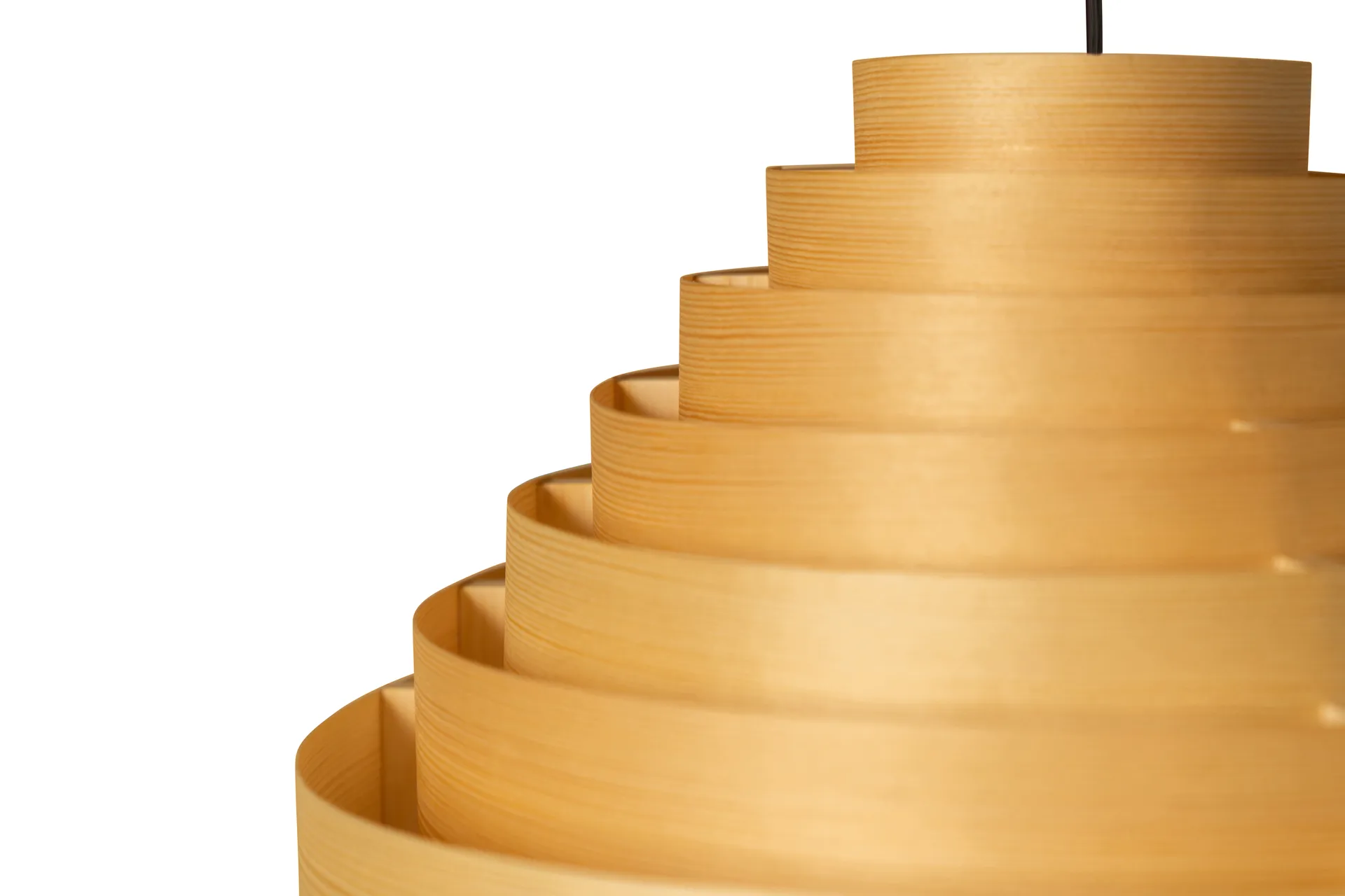 1001 Hans Pendant κρεμαστό φωτιστικό, Ματ λαδωμένο με κερί πεύκο, Ø38 εκ. Vaarnii