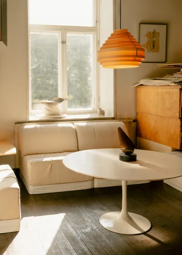 1001 Hans Pendant κρεμαστό φωτιστικό - Ματ λαδωμένο με κερί πεύκο, Ø38 εκ. - Vaarnii