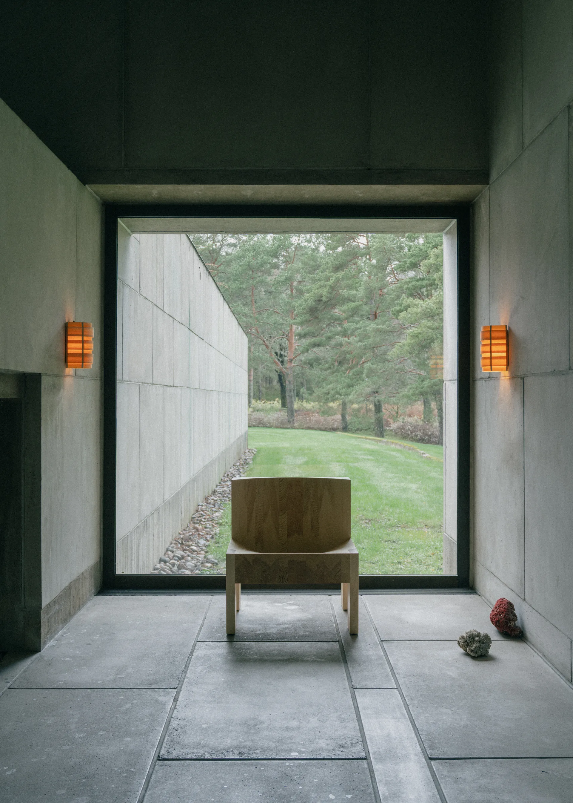 1004 Hans Wall Light, Ματ λαδωμένο-κηρωμένο πεύκο, 16x24 εκ. Vaarnii