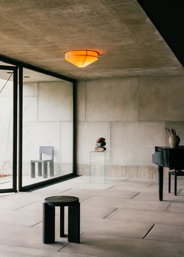 1005 Hans Ceiling Light πλαφονιέρα - Ματ ελαιωμένο με κερί πεύκο, Ø42 cm - Vaarnii