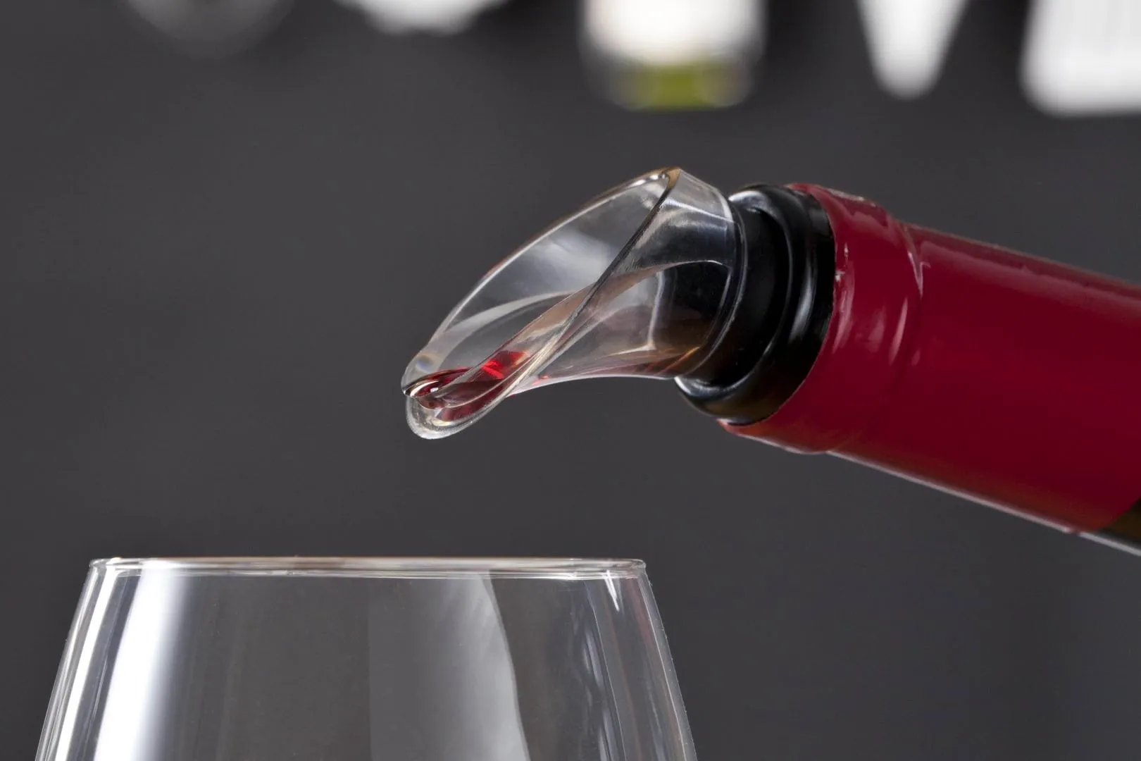 Vacuvin Crystal σερβιριστήρας κρασιού, Συσκευασία 2 τεμαχίων Vacuvin