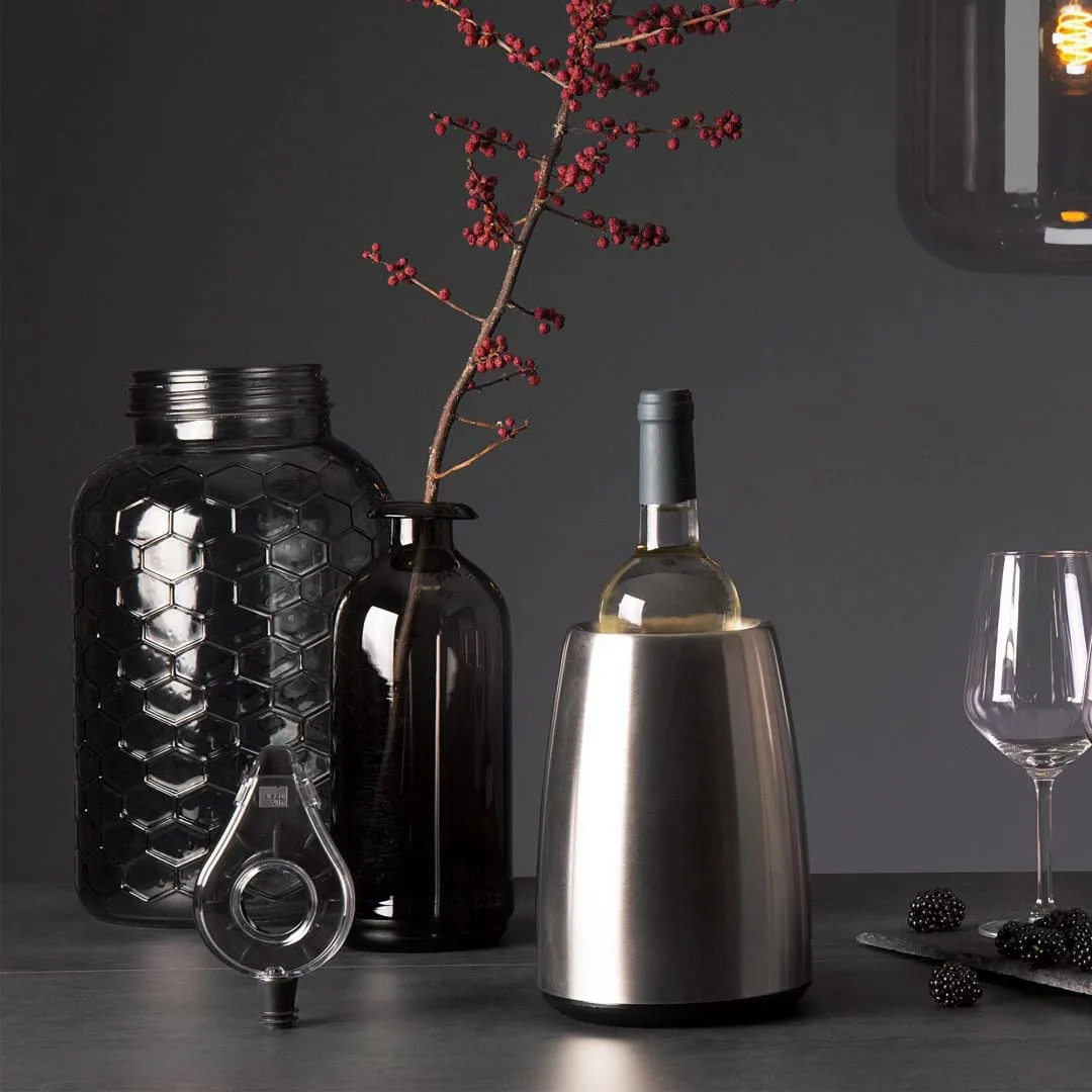 Vacuvin Wine Areator αεριστήρας κρασιού, Γκρί Vacuvin