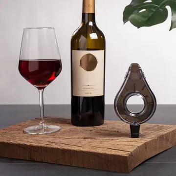 Vacuvin Wine Areator αεριστήρας κρασιού - Γκρί - Vacuvin