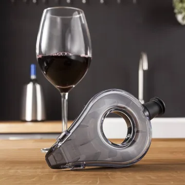 Vacuvin Wine Areator αεριστήρας κρασιού - Γκρί - Vacuvin