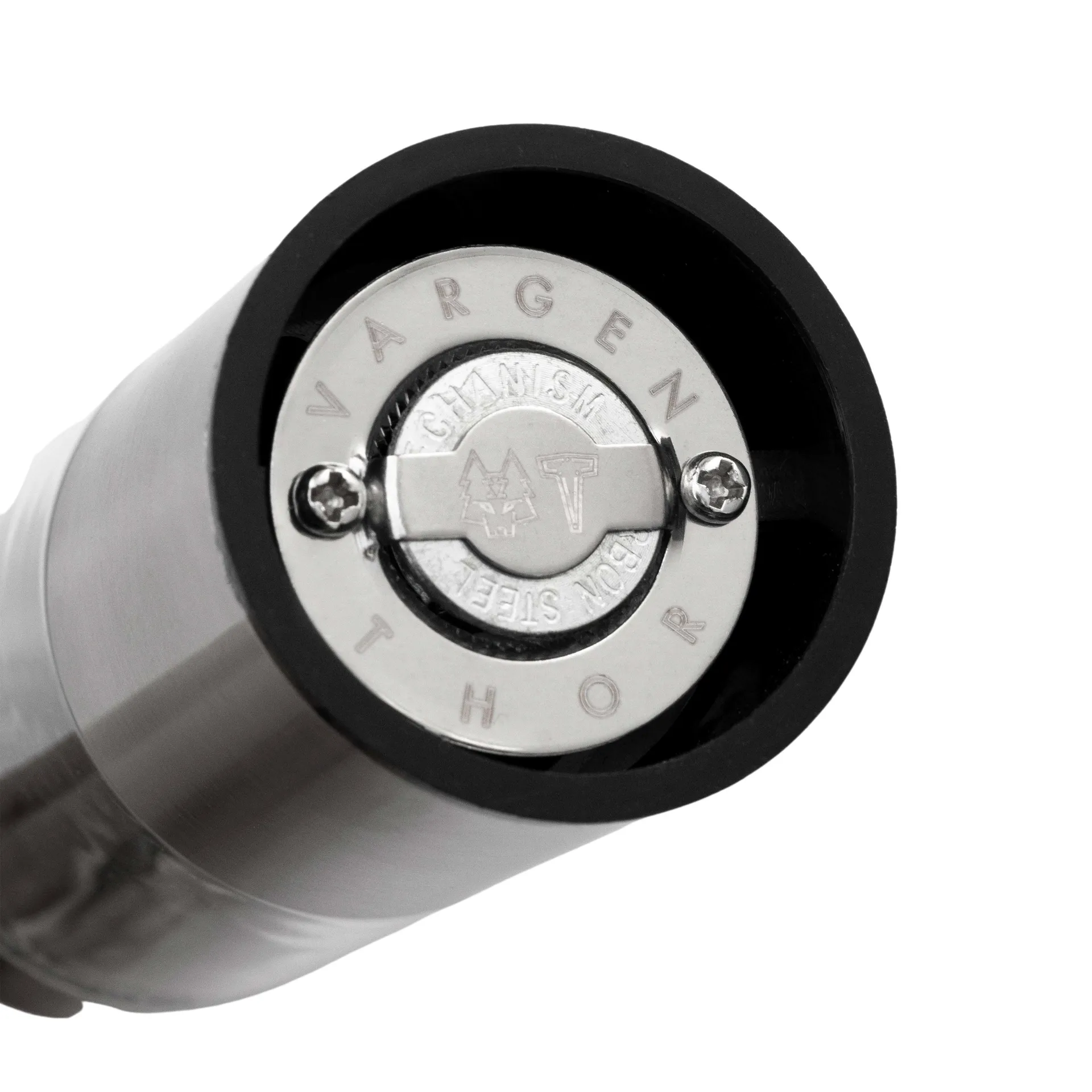 Axia μύλοι αλατιού και πιπεριού σετ, Βουρτσισμένο ατσάλι Vargen & Thor