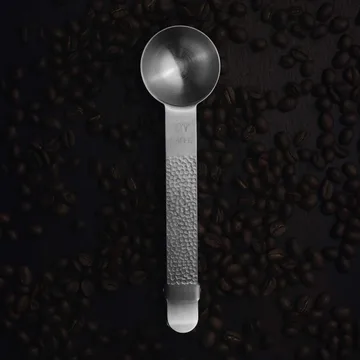 Frost μεζούρα καφέ με κλιπ - Ασήμι, 20 ml - Vargen & Thor