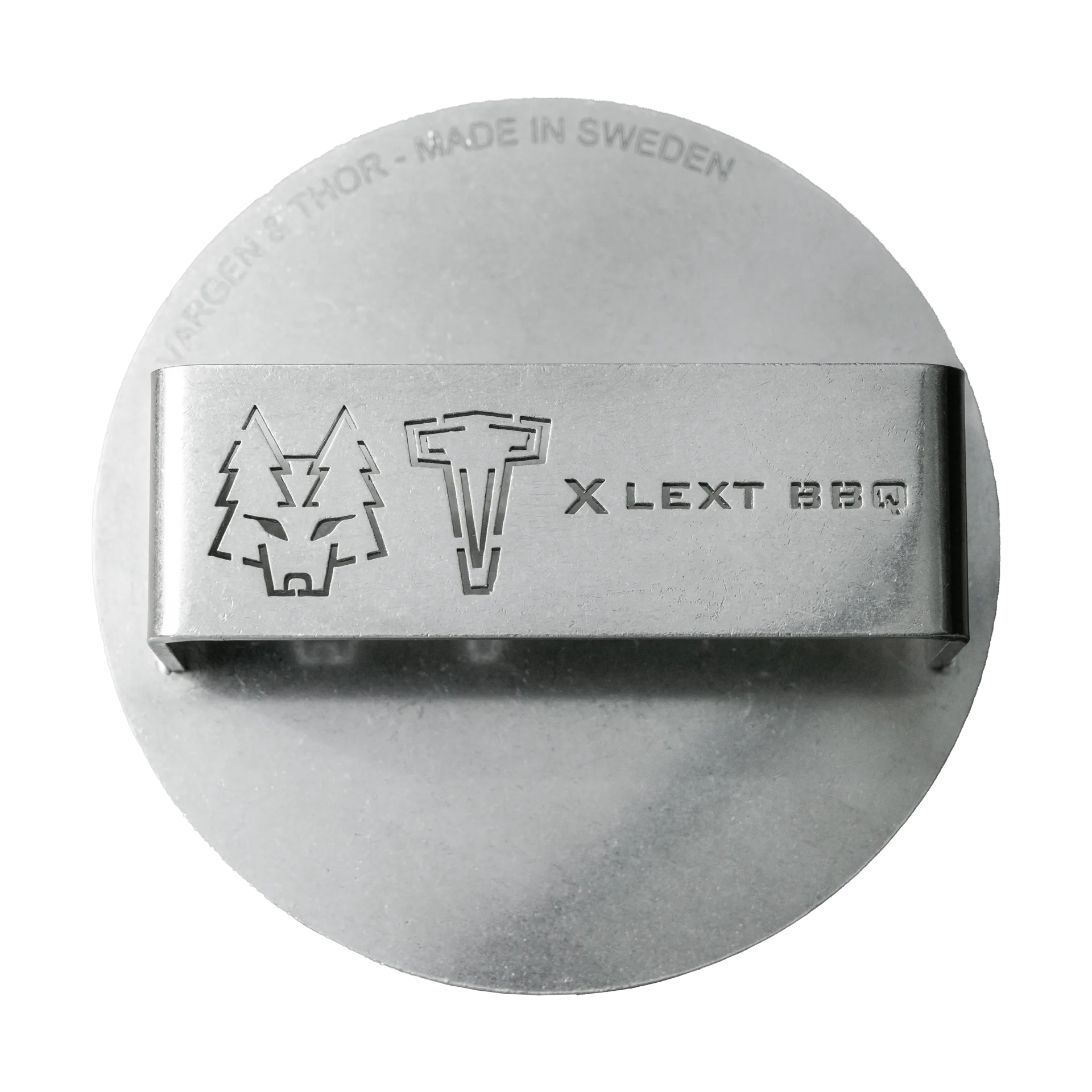 GLÖD πρέσα για χάμπουργκερ 14 cm, Polished steel Vargen & Thor