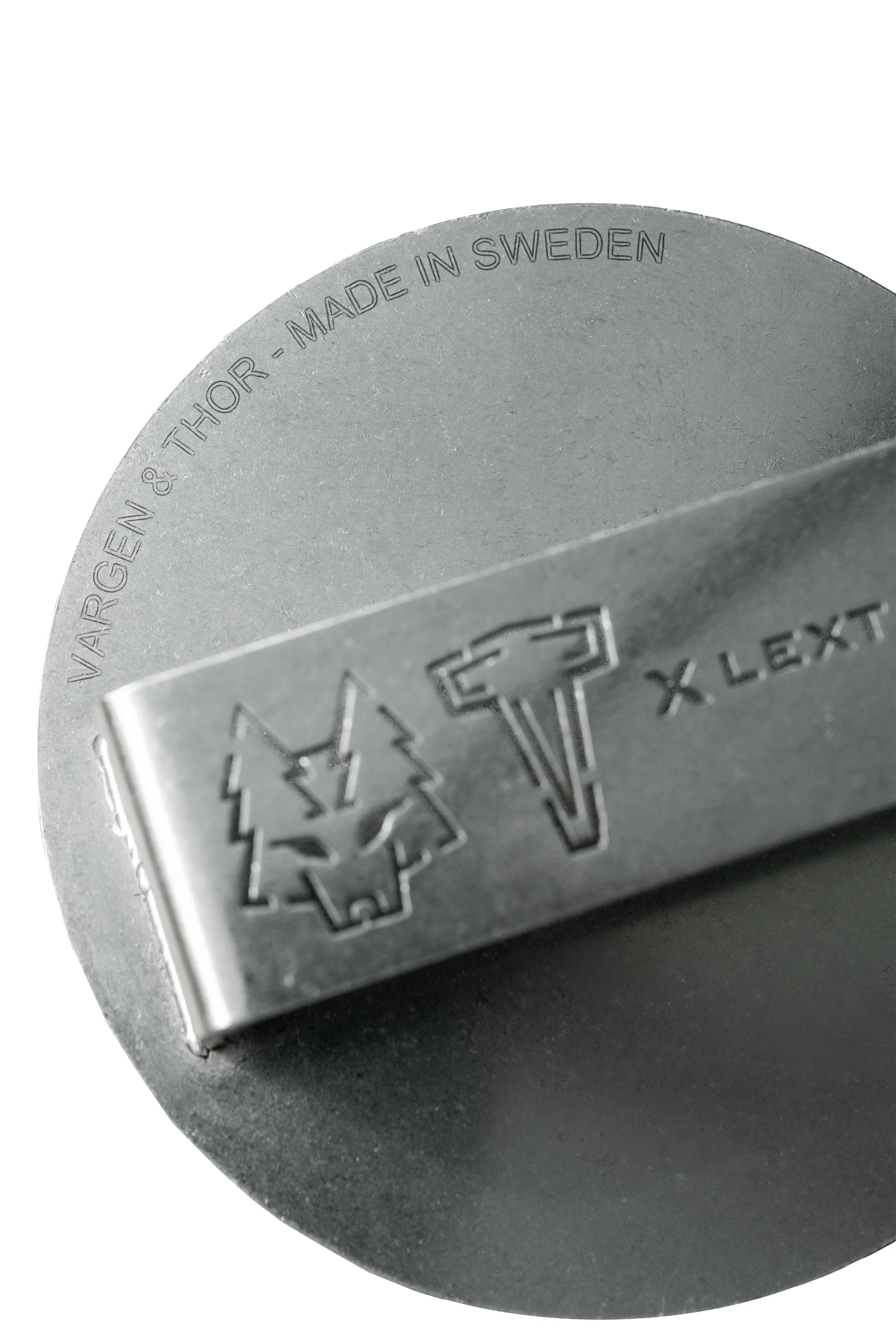 GLÖD πρέσα για χάμπουργκερ 14 cm, Polished steel Vargen & Thor