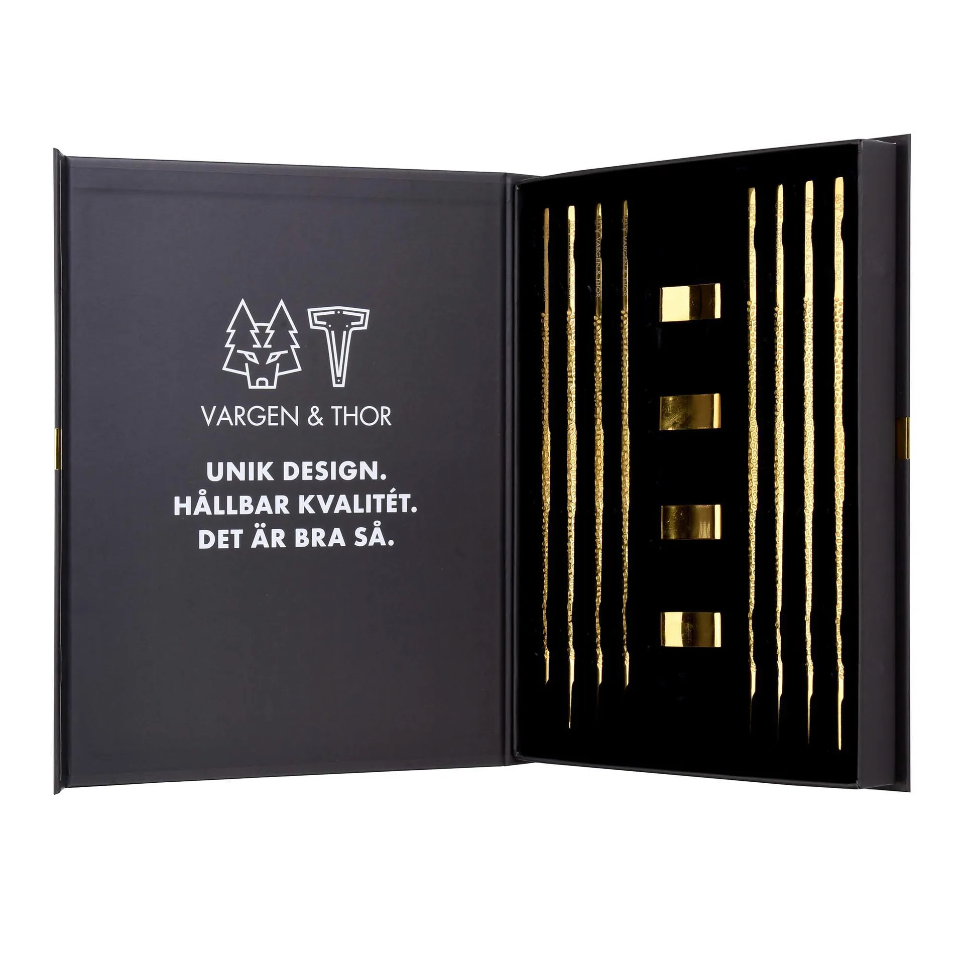 Kito Chopsticks Συσκευασία 4 τεμαχίων , ορείχαλκος Vargen & Thor