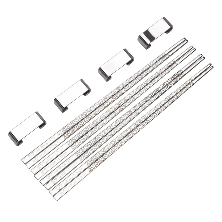 Kito Chopsticks Συσκευασία 4 τεμαχίων , Ασημί Vargen & Thor