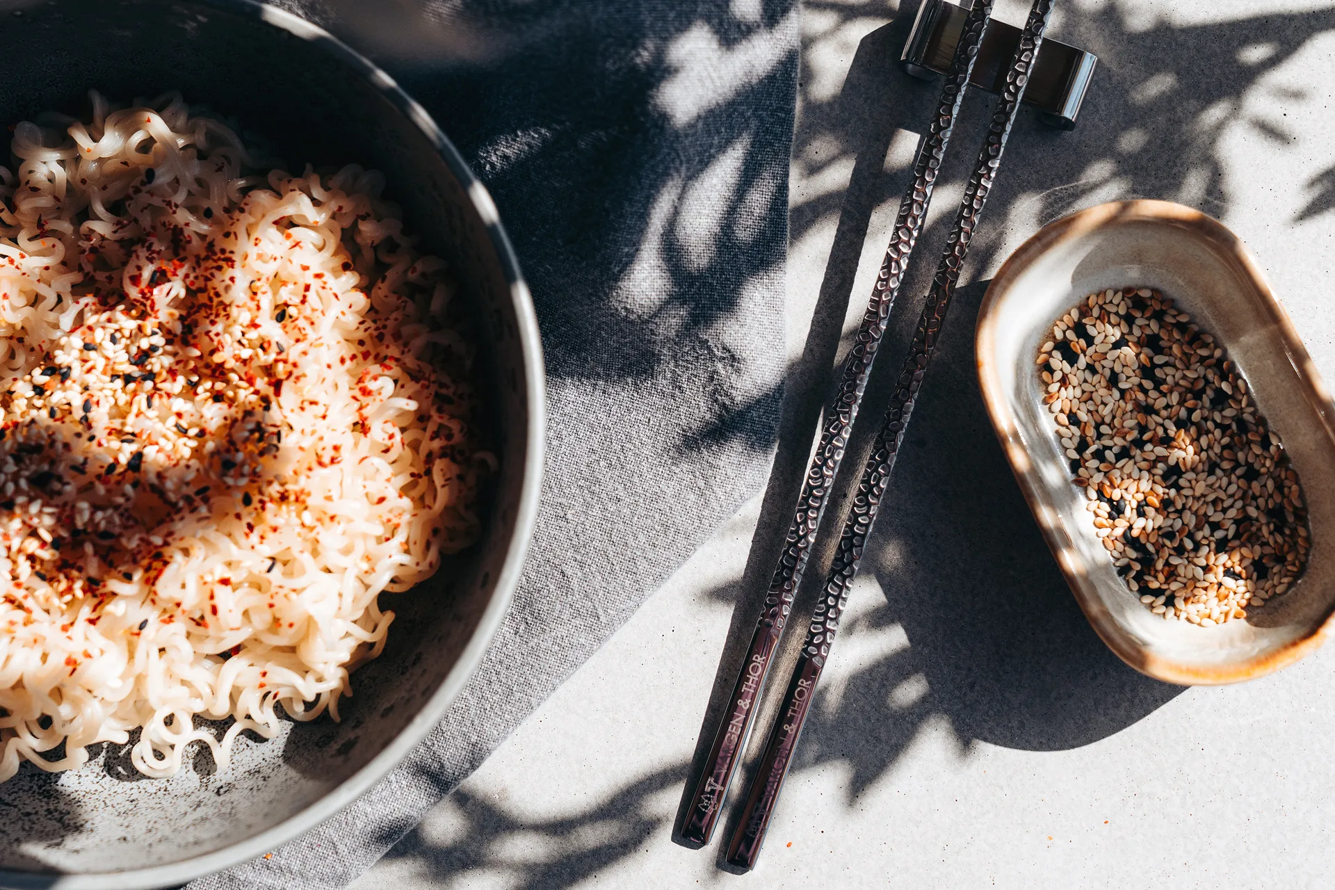 Kito Chopsticks Συσκευασία 4 τεμαχίων , Ασημί Vargen & Thor