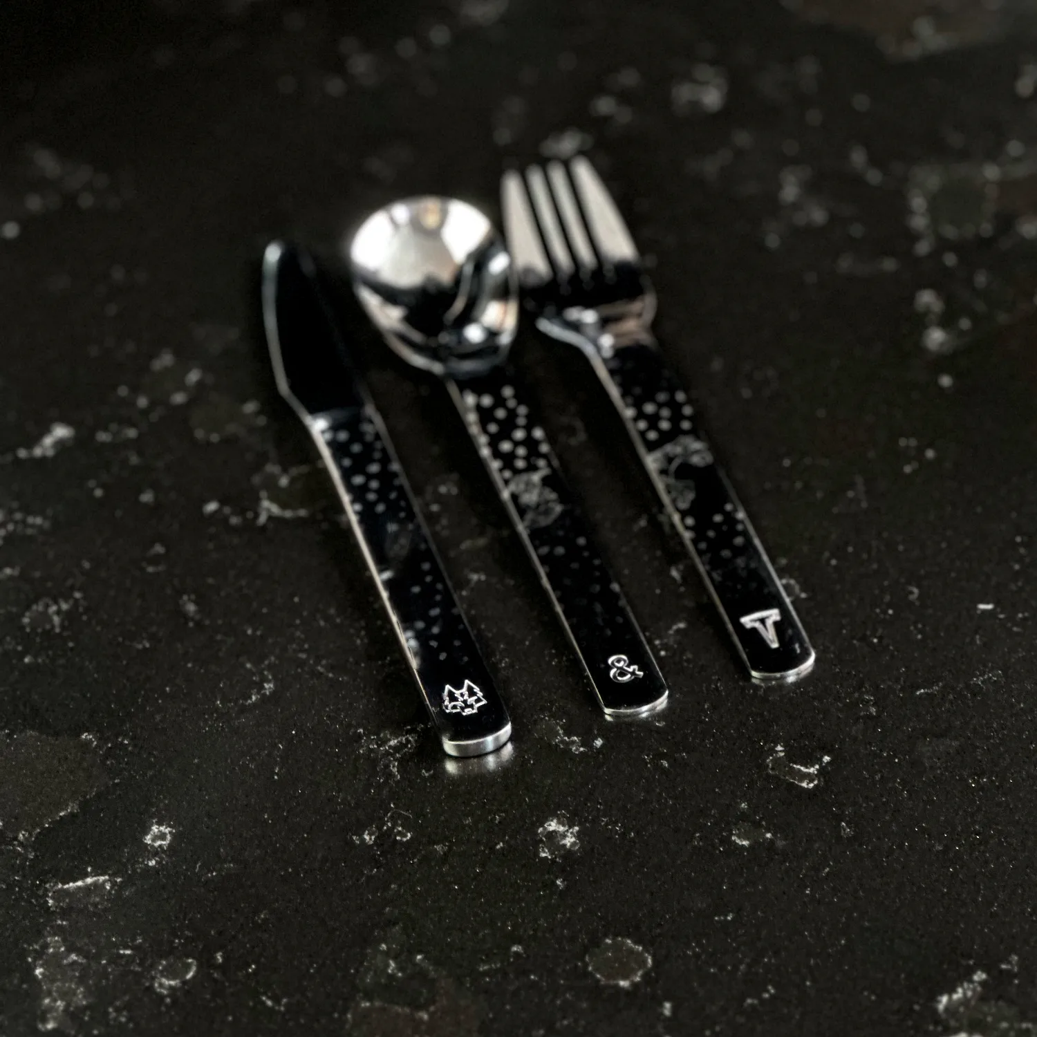 Παιδικά μαχαιροπήρουνα Lupo Pippi 9 τεμαχίων, Ασήμι Vargen & Thor