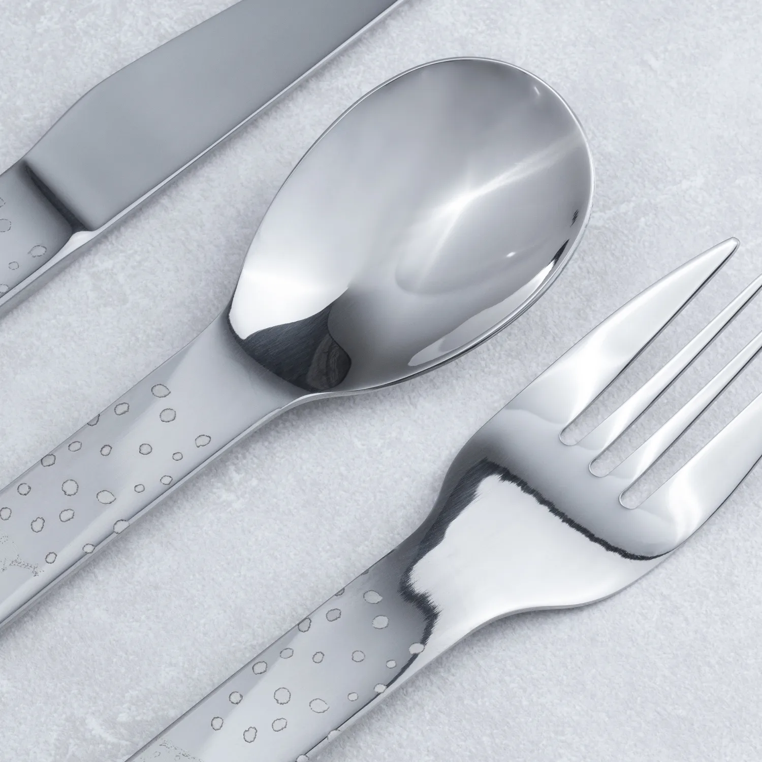 Παιδικά μαχαιροπήρουνα Lupo Pippi 9 τεμαχίων, Ασήμι Vargen & Thor