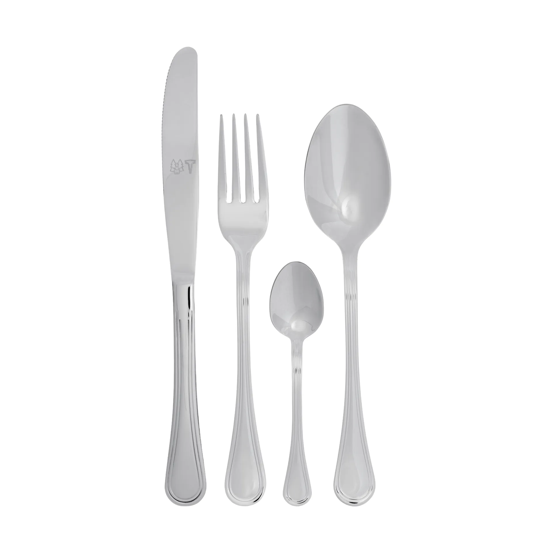 Μαχαιροπίρουνα, Norma, 16 τεμάχια, Ανοξείδωτο ατσάλι Vargen & Thor