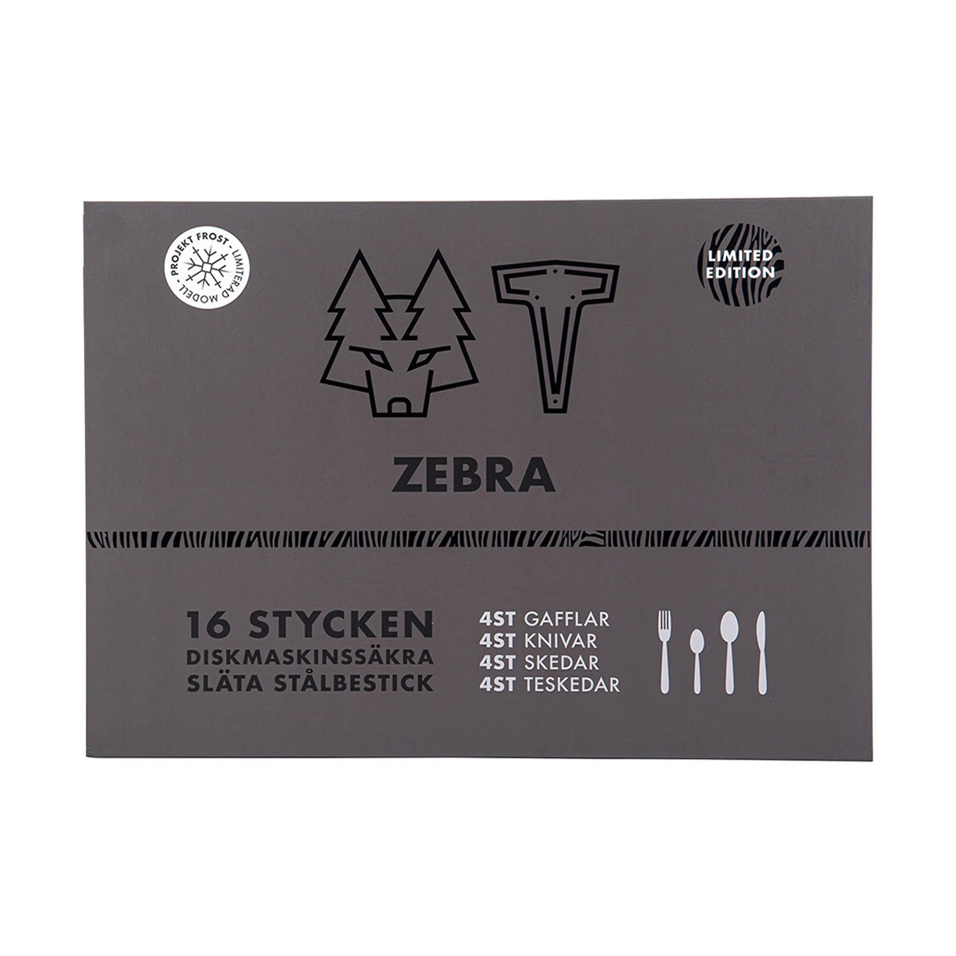 Μαχαιροπίρουνα, Zebra, 16 τεμάχια Vargen & Thor