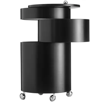 Barboy τρόλεϊ για τσάι - μαύρο - Verpan