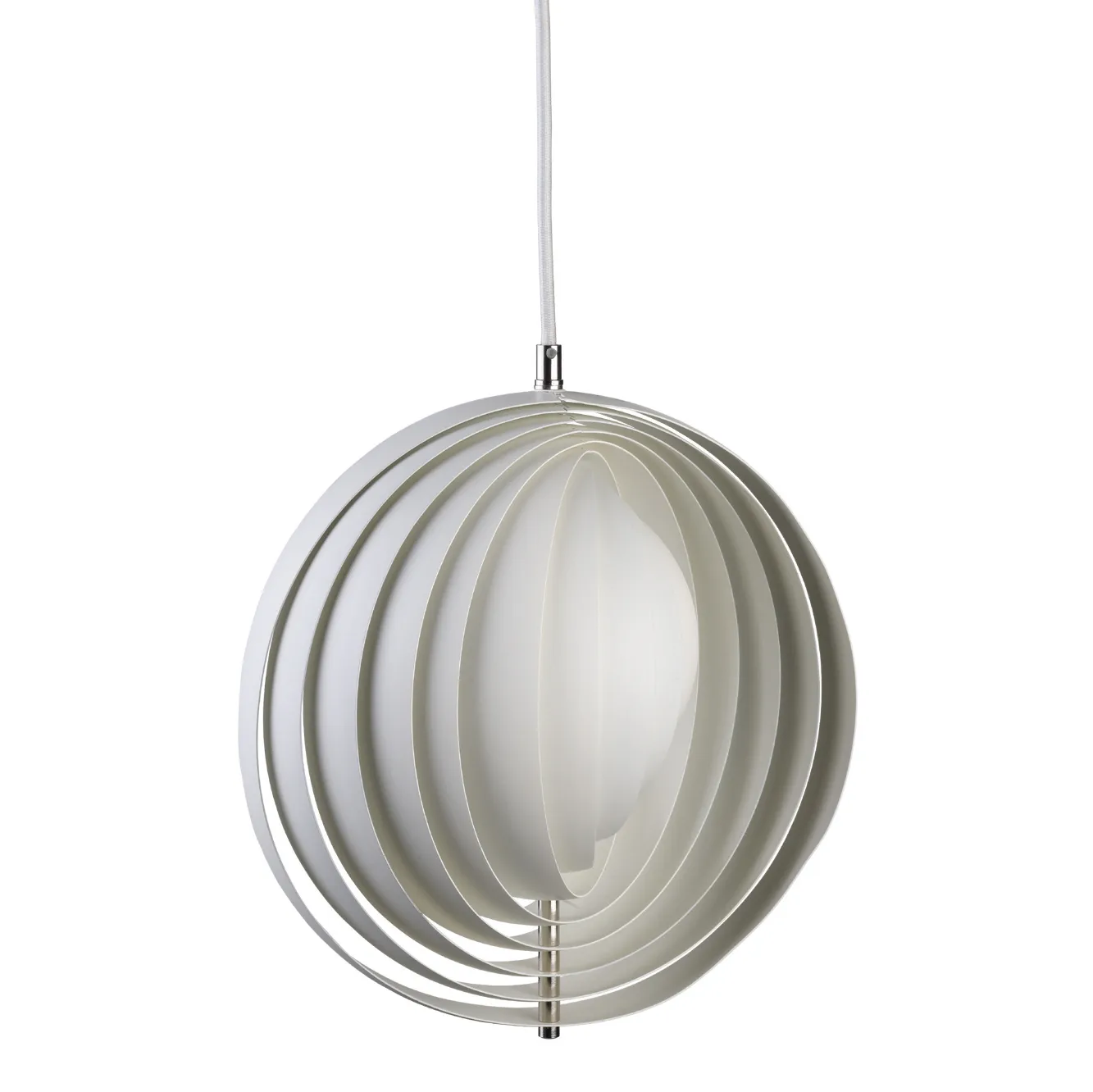 Moon κρεμαστό φωτιστικό, λευκό, Ø34 cm Verpan