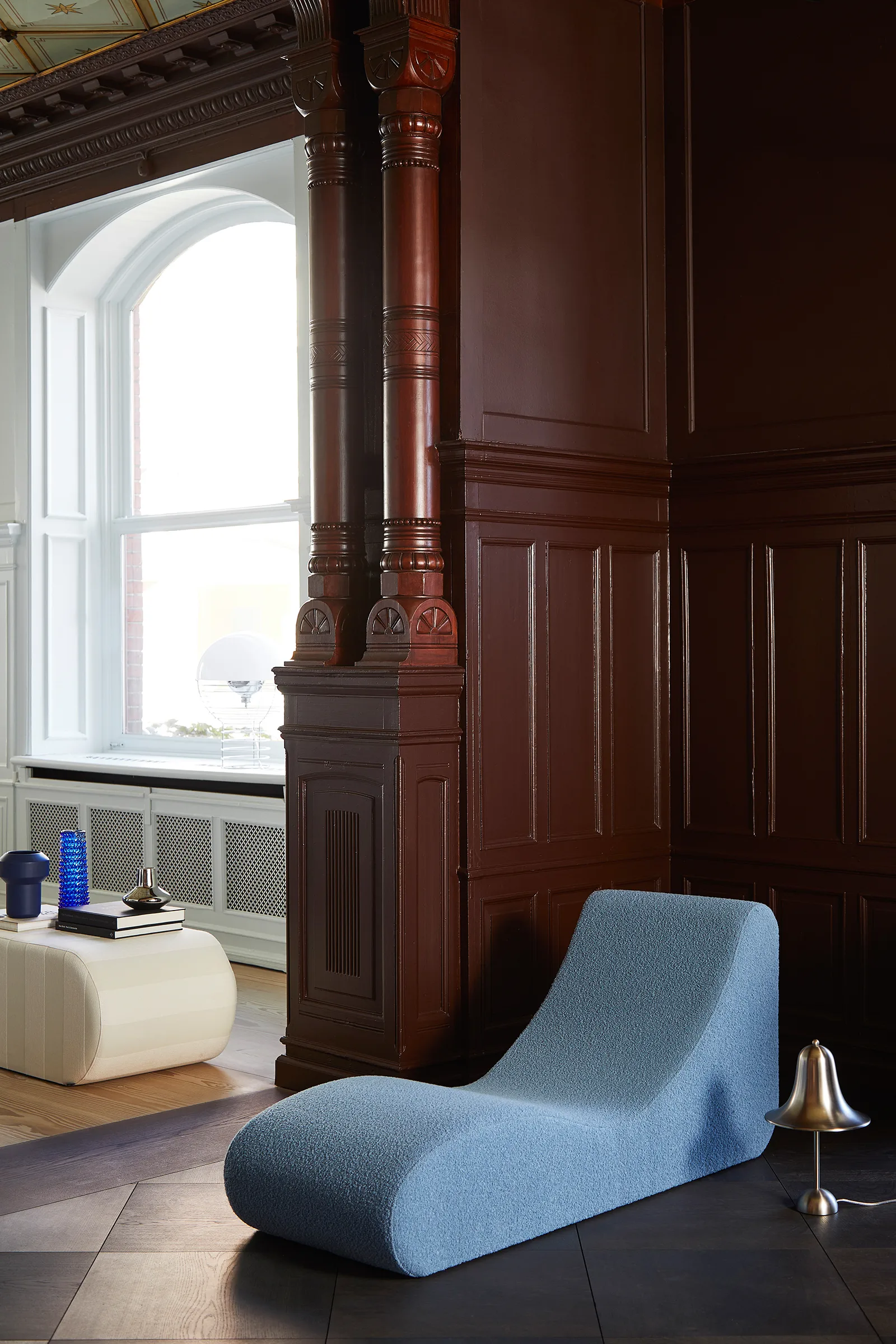 Pantop επιτραπέζιο φωτιστικό Ø 23 cm, Ματ μεταλλικό Verpan