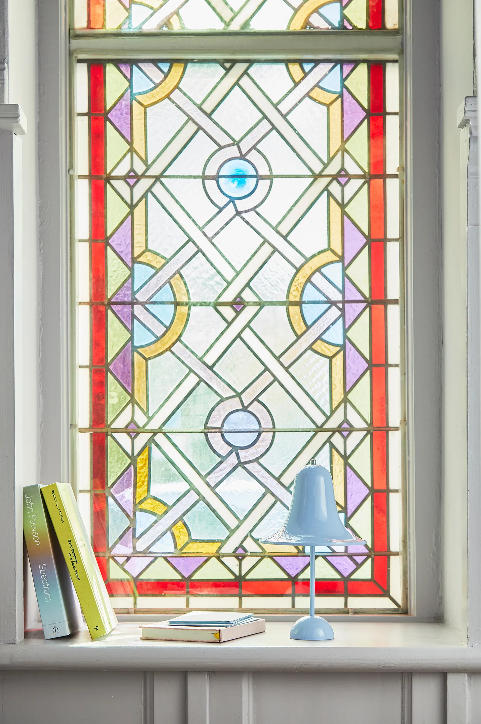 Pantop φορητό επιτραπέζιο φωτιστικό 30 cm, Γαλάζιο Verpan