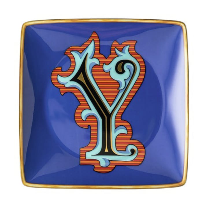 Versace Holiday Alphabet πιατάκι 12 cm - Y - Versace