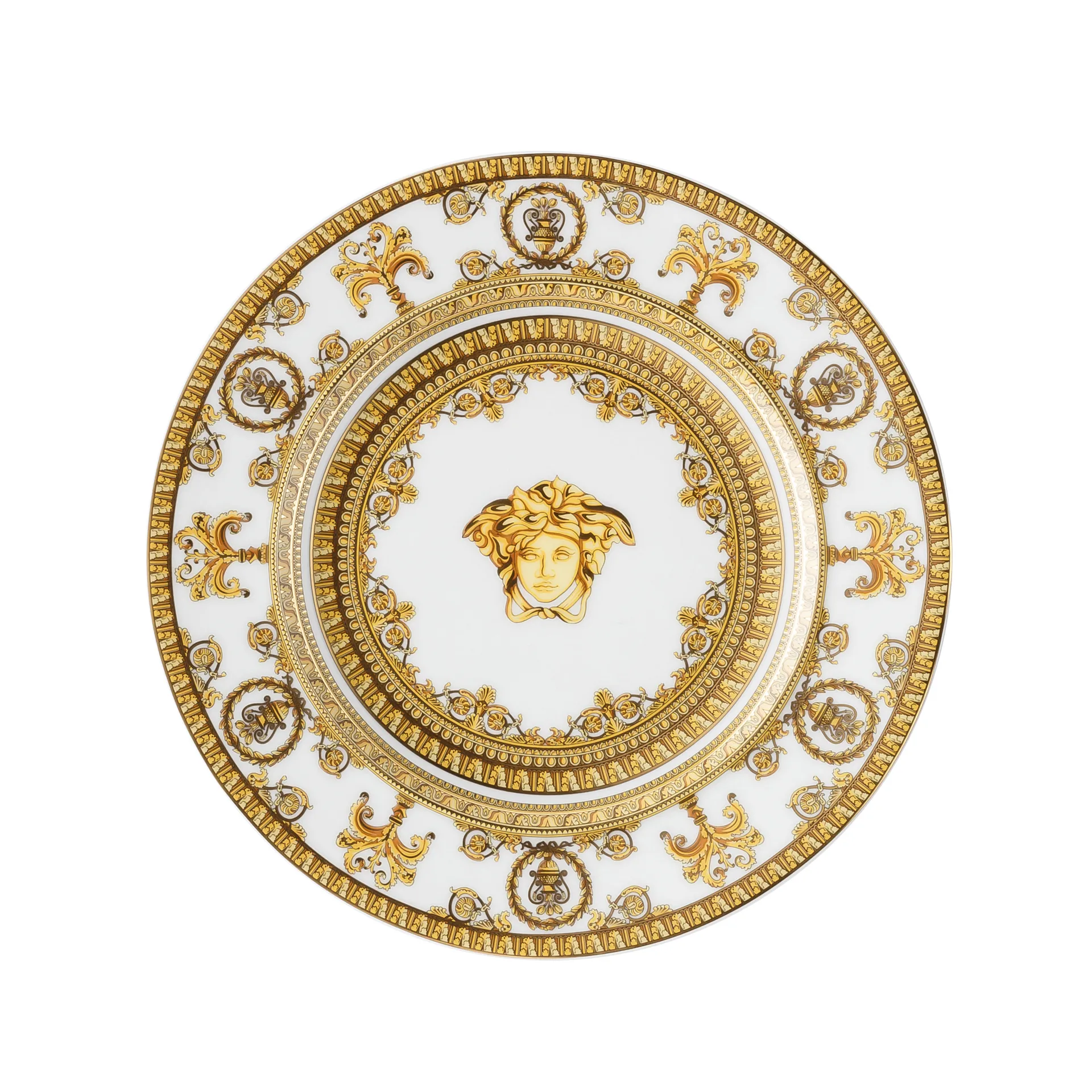 Versace I love Baroque μικρό πιάτο, Bianco Versace