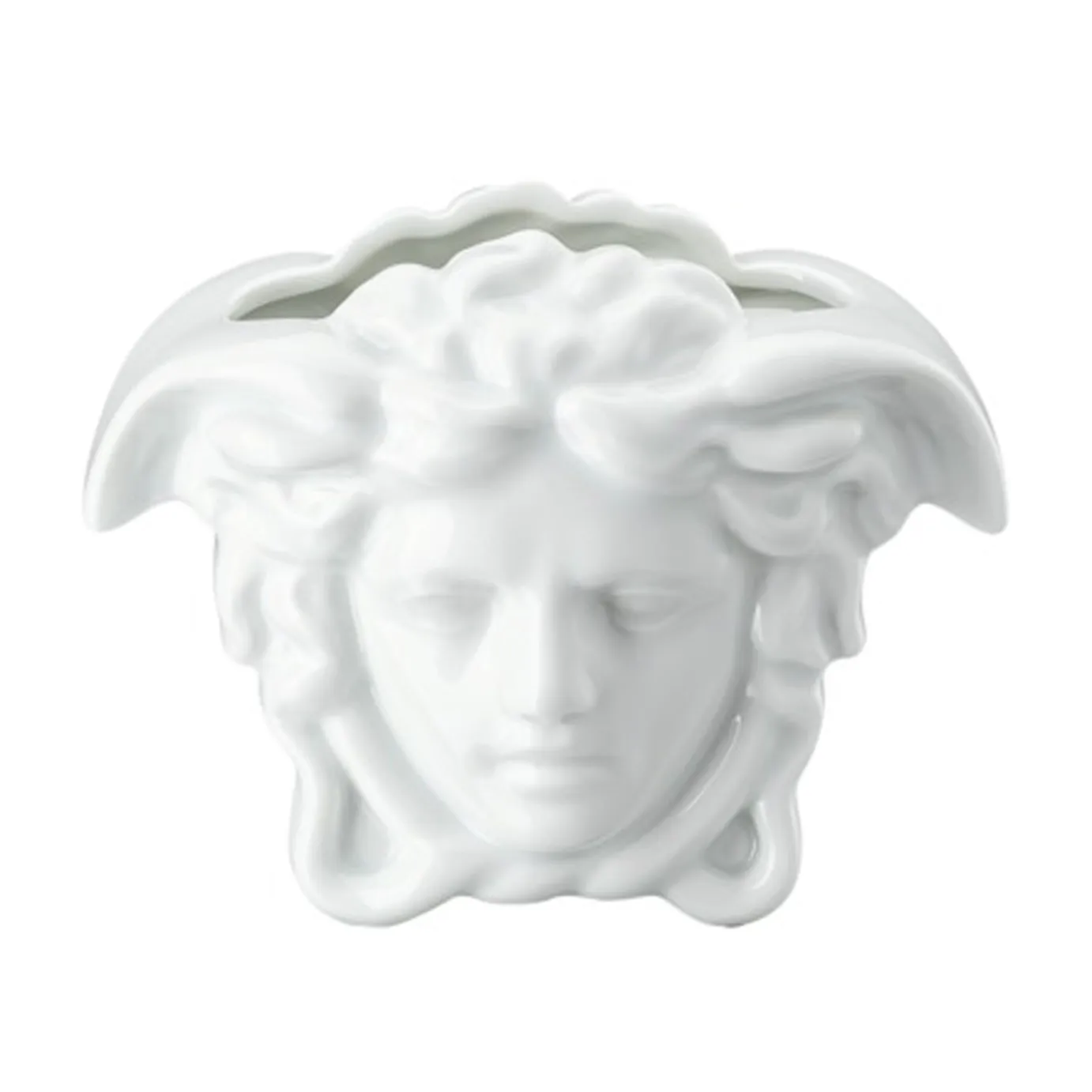 Βάζο Versace Medusa Grande 9 εκ, Λευκό Versace