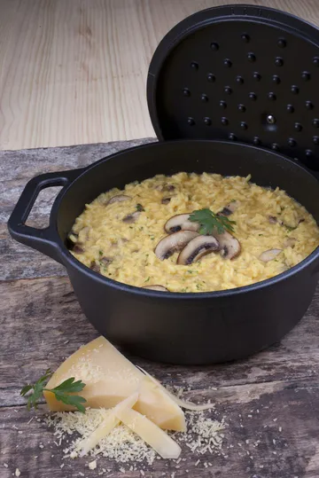 Χύτρα από μαντεμένιο χυτοσίδηρο 3,8 l - Μάυρο - Victoria