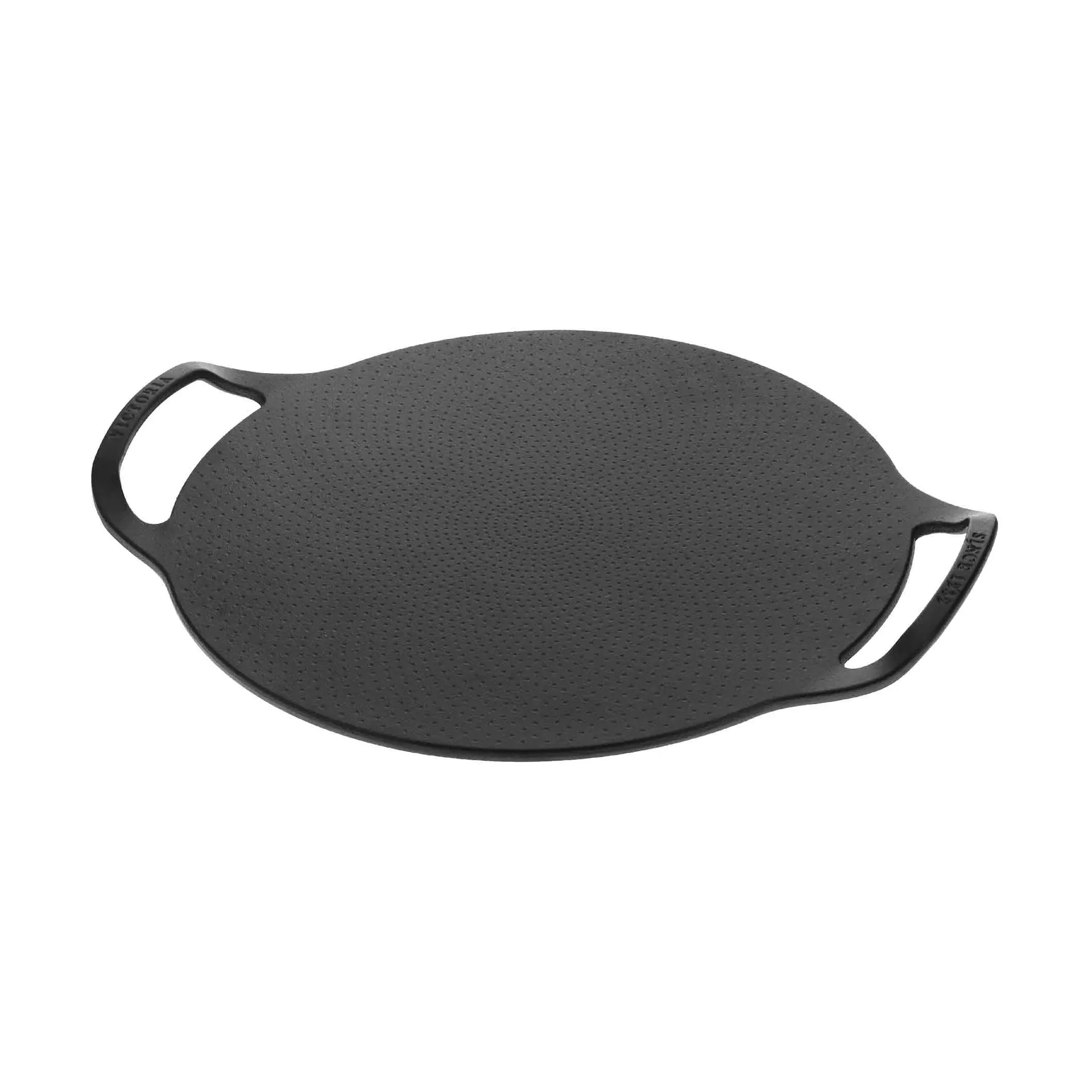 Victora pizza pan χυτοσίδηρο δύο χερούλια enameled, Ø38 εκ. Victoria