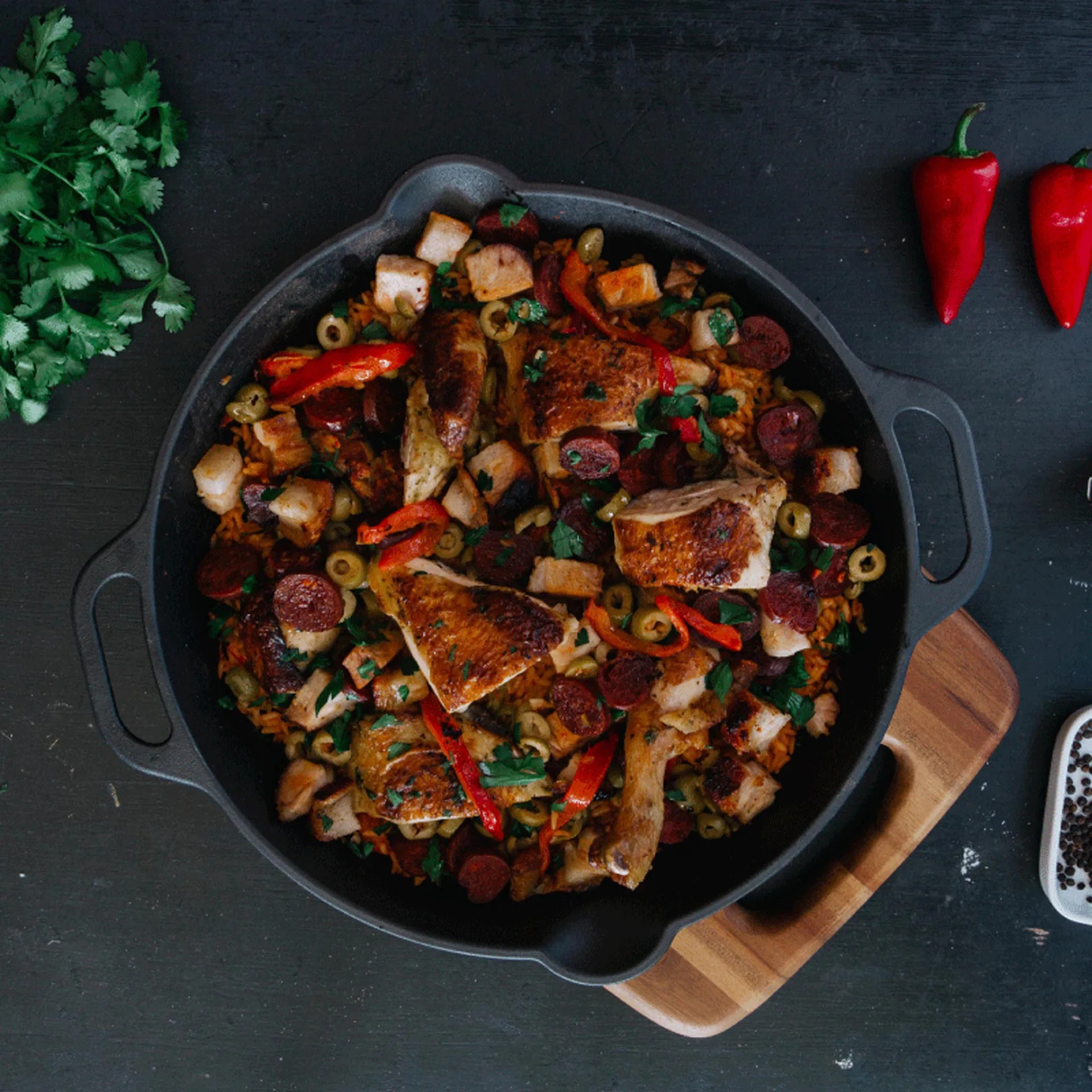 Victoria τηγάνι από μαντεμένιο χυτοσίδηρο, Ø33 εκ. Victoria